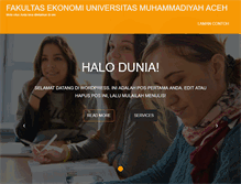 Tablet Screenshot of ekonomi.unmuha.ac.id